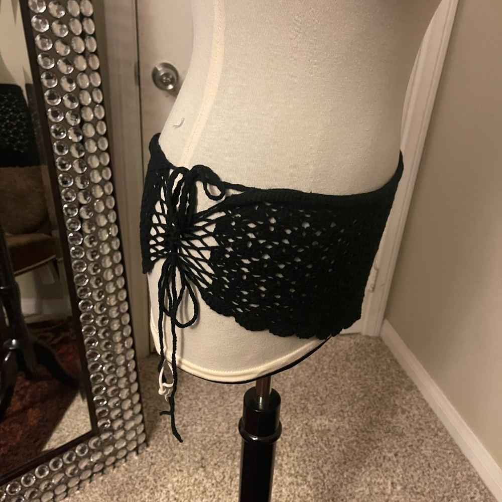 Two Crochet swimsuit cover ups. - Picture 7 of 8